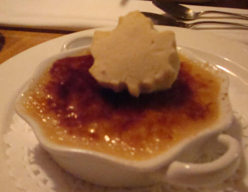 Maple Crème Brulee