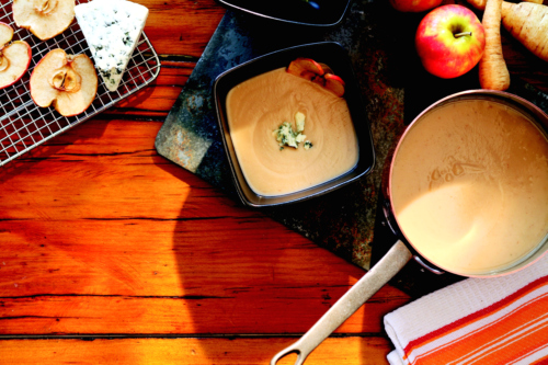 Honey Roasted Apple & Parsnip Soup